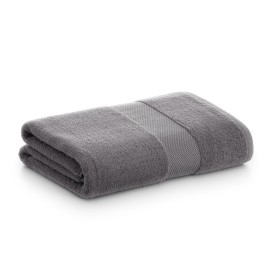 Bath towel Paduana Dark grey 100% cotton 70 x 140 cm by Paduana, Towels - Ref: D1608190, Price: 8,76 €, Discount: %