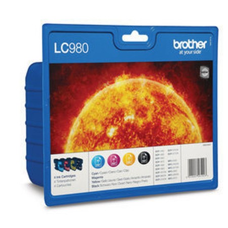 Original Ink Cartridge (pack of 4) Brother LC-980VALBP Black | Tienda24 - Global Online Shop Tienda24.eu