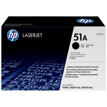 Original Toner HP 51A Black | Tienda24 - Global Online Shop Tienda24.eu