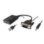 Adattatore VGA con HDMI con Audio Equip 119038 Nero (1 Unità) | Tienda24 - Global Online Shop Tienda24.eu