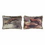 Coussin DKD Home Decor 8424001718016 Animal Polyester Aluminium Colonial (2 Unités) | Tienda24 - Global Online Shop Tienda24.eu