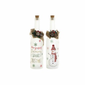 Decoración luminosa DKD Home Decor Aluminio Cristal Shabby Chic 14,5 x 14,5 x 18 cm (2 Unidades) | Tienda24 - Global Online Shop Tienda24.eu