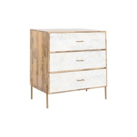 Commode Alexandra House Living Doré Gris foncé Bois MDF 36 x 100 x 42 cm | Tienda24 - Global Online Shop Tienda24.eu