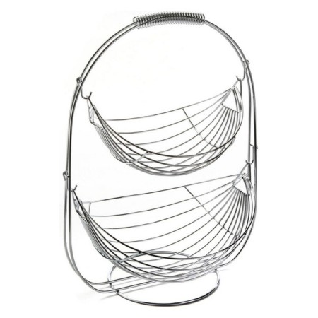 Fruit Bowl Versa Steel (28 x 45 x 34 cm) | Tienda24 - Global Online Shop Tienda24.eu