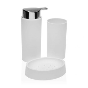 Set de Baño Marrón Negro Bambú Plástico | Tienda24 - Global Online Shop Tienda24.eu