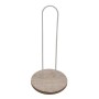 Kitchen Paper holder Versa White Metal Steel MDF Wood (15 x 30 x 15 cm) | Tienda24 - Global Online Shop Tienda24.eu