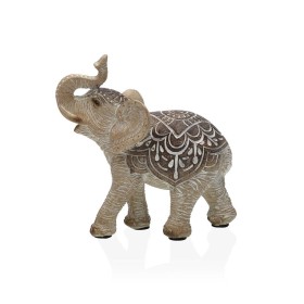 Figura Decorativa Branco Castanho Natural Peixes 30 x 10 x 40 cm | Tienda24 - Global Online Shop Tienda24.eu