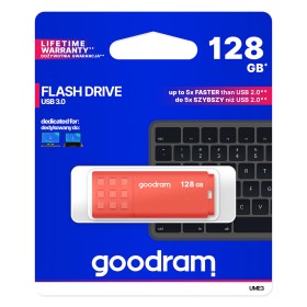 Clé USB GoodRam UME3 Orange 128 GB (1 Unité) de GoodRam, Clés USB - Réf : M0508900, Prix : 10,08 €, Remise : %