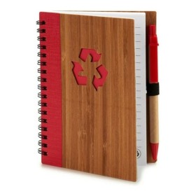 Caderno de Argolas com Caneta 1 x 16 x 12 cm de Pincello, Cadernos de argolas - Ref: S3601255, Preço: 2,02 €, Desconto: %