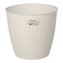 Plant pot Stefanplast 73450 White Plastic 14 x 13 x 14 cm | Tienda24 - Global Online Shop Tienda24.eu