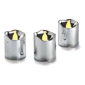 Candle Golden 7 x 7,5 x 7 cm (24 Units) | Tienda24 - Global Online Shop Tienda24.eu