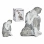 Figura Decorativa Blanco Plateado 10,5 x 15 x 12 cm | Tienda24 - Global Online Shop Tienda24.eu