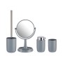 Bath Set Stainless steel Grey polypropylene (4 Pieces) | Tienda24 - Global Online Shop Tienda24.eu