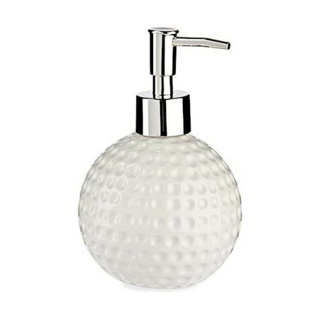 Dispensador de Sabão Golf Branco Metal Cerâmica 300 ml | Tienda24 - Global Online Shop Tienda24.eu