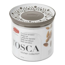 Gefäß Stefanplast Tosca Luftdicht Beige Kunststoff 700 ml 11,7 x 11 x 11,7 cm (12 Stück) | Tienda24 - Global Online Shop Tienda24.eu