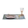 Assiette plate Doré verre 21 x 2 x 21 cm | Tienda24 - Global Online Shop Tienda24.eu