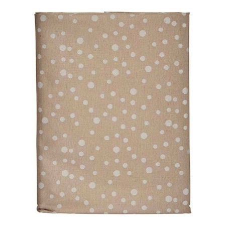 Mantel Jacquard Lunares Beige (140 x 180 cm) | Tienda24 - Global Online Shop Tienda24.eu