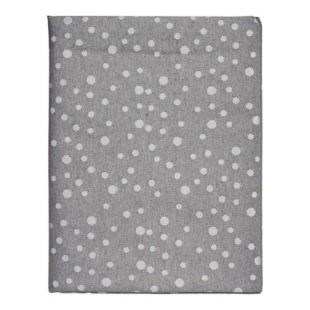 Mantel Gris Jacquard Blanco (140 x 180 cm) | Tienda24 - Global Online Shop Tienda24.eu