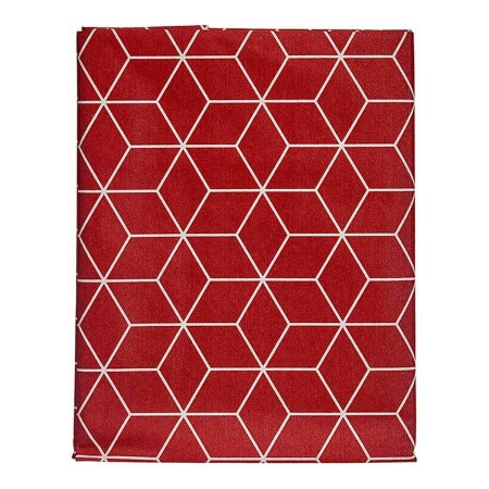 Tovaglia Astratto Rosso Granato Tela Bianco (140 x 180 cm) | Tienda24 - Global Online Shop Tienda24.eu