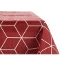 Tablecloth Abstract Maroon Thin canvas White (140 x 180 cm) | Tienda24 - Global Online Shop Tienda24.eu