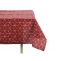 Tablecloth Abstract Maroon Thin canvas White (140 x 180 cm) | Tienda24 - Global Online Shop Tienda24.eu