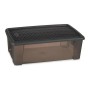 Box mit Deckel Stefanplast Elegance Grau 19,5 x 11,5 x 33 cm 5 L | Tienda24 - Global Online Shop Tienda24.eu