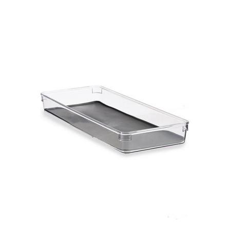 Drawer Organizer Grey Transparent | Tienda24 - Global Online Shop Tienda24.eu