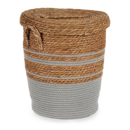 Basket Brown Grey 36 x 43 x 36 cm (36 x 43 x 36 cm) | Tienda24 - Global Online Shop Tienda24.eu