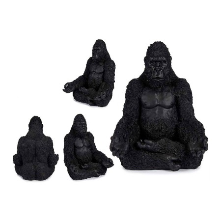 Decorative Figure Gorilla Black 19 x 26,5 x 22 cm | Tienda24 - Global Online Shop Tienda24.eu