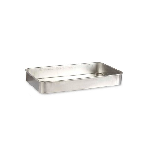 Backofenform 32 x 7 x 51,5 cm Silberfarben Aluminium | Tienda24 - Global Online Shop Tienda24.eu