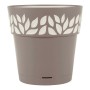 Selbstbewässernder Blumentopf Stefanplast 3920111 Braun Beige Kunststoff 19 x 19 x 19 cm | Tienda24 - Global Online Shop Tienda24.eu