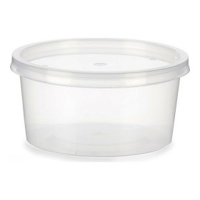 Boîte à lunch Ronde Transparent polypropylène (500 ml) de Leknes, Stockage des aliments - Réf : S3610295, Prix : 0,31 €, Remi...