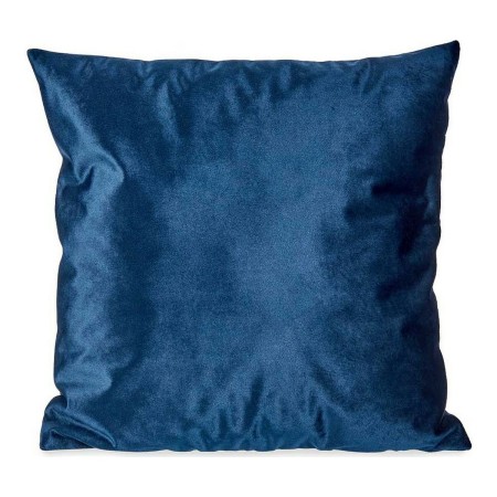 Almofada Veludo Azul Poliéster (45 x 13 x 45 cm) | Tienda24 - Global Online Shop Tienda24.eu