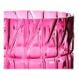 Jarrón Rosa Tallado Cristal (13 x 26,5 x 13 cm) | Tienda24 - Global Online Shop Tienda24.eu