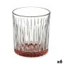 Glass Exotic Crystal Brown 6 Units (330 ml) | Tienda24 - Global Online Shop Tienda24.eu