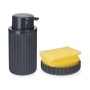 Kitchen Set 3 Pieces Anthracite Plastic | Tienda24 - Global Online Shop Tienda24.eu