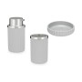 Set da Bagno Grigio Plastica | Tienda24 - Global Online Shop Tienda24.eu