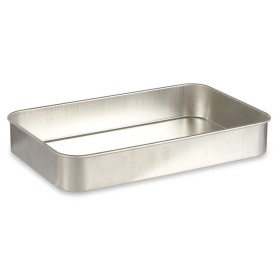 Bandeja para Forno VR Prateado Alumínio Retangular 48 x 34 x 0,5 cm (6 Unidades) | Tienda24 - Global Online Shop Tienda24.eu