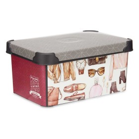 Aufbewahrungsbox Vibes Kunststoff 5 L (19 x 13,5 x 29,5 cm) | Tienda24 - Global Online Shop Tienda24.eu