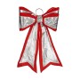 Lasso Christmas bauble 40 x 60 cm Red Silver PVC | Tienda24 - Global Online Shop Tienda24.eu