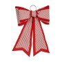 Lazo Adorno Navideño 40 x 60 cm Rojo Blanco PVC | Tienda24 - Global Online Shop Tienda24.eu