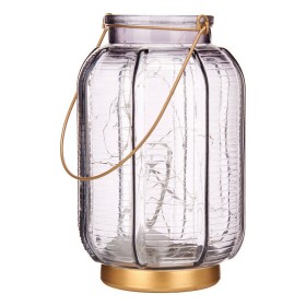 Street lamp Home ESPRIT White Metal Crystal Shabby Chic Aged finish 18 x 16 x 35 cm (2 Pieces) | Tienda24 - Global Online Shop Tienda24.eu