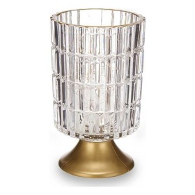 Lantern Home ESPRIT Golden Metal Crystal Arab Stripped 20 X 20 X 56 cm (2 Pieces) | Tienda24 - Global Online Shop Tienda24.eu