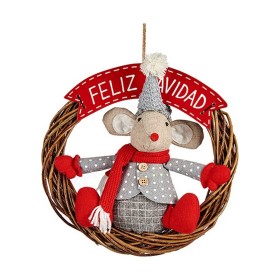 Figurine Naturel Cerf 22 x 20 x 40 cm | Tienda24 - Global Online Shop Tienda24.eu