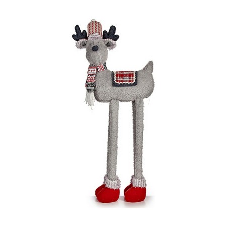 Christmas Reindeer 1 m Red Grey White | Tienda24 - Global Online Shop Tienda24.eu