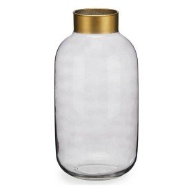 Vase Alexandra House Living Grau Gold Polyesterharz 17 x 100 x 17 cm | Tienda24 - Global Online Shop Tienda24.eu