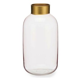 Vase Jaune Blanc Céramique 28,3 x 28,3 x 39,7 cm | Tienda24 - Global Online Shop Tienda24.eu