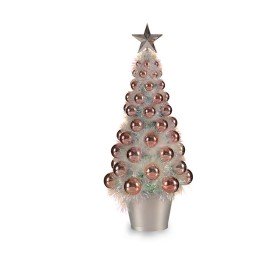 Albero di Natale Bianco Rosso Verde PVC Metallo Polietilene Nevoso 210 cm | Tienda24 - Global Online Shop Tienda24.eu