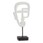 Figura Decorativa Face Branco Poliresina (19,5 x 38 x 10,5 cm) | Tienda24 - Global Online Shop Tienda24.eu