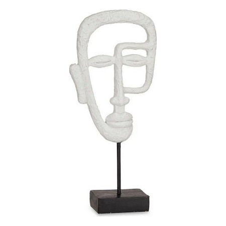 Figura Decorativa Cara Blanco Poliresina (19,5 x 38 x 10,5 cm) | Tienda24 - Global Online Shop Tienda24.eu